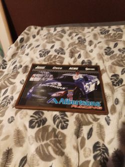 Sign Albertsons racing picher for sale
