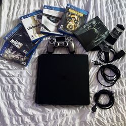 1TB PS4 Bundle - 6 Top Games + Dual Charging Dock - Baby Fund!