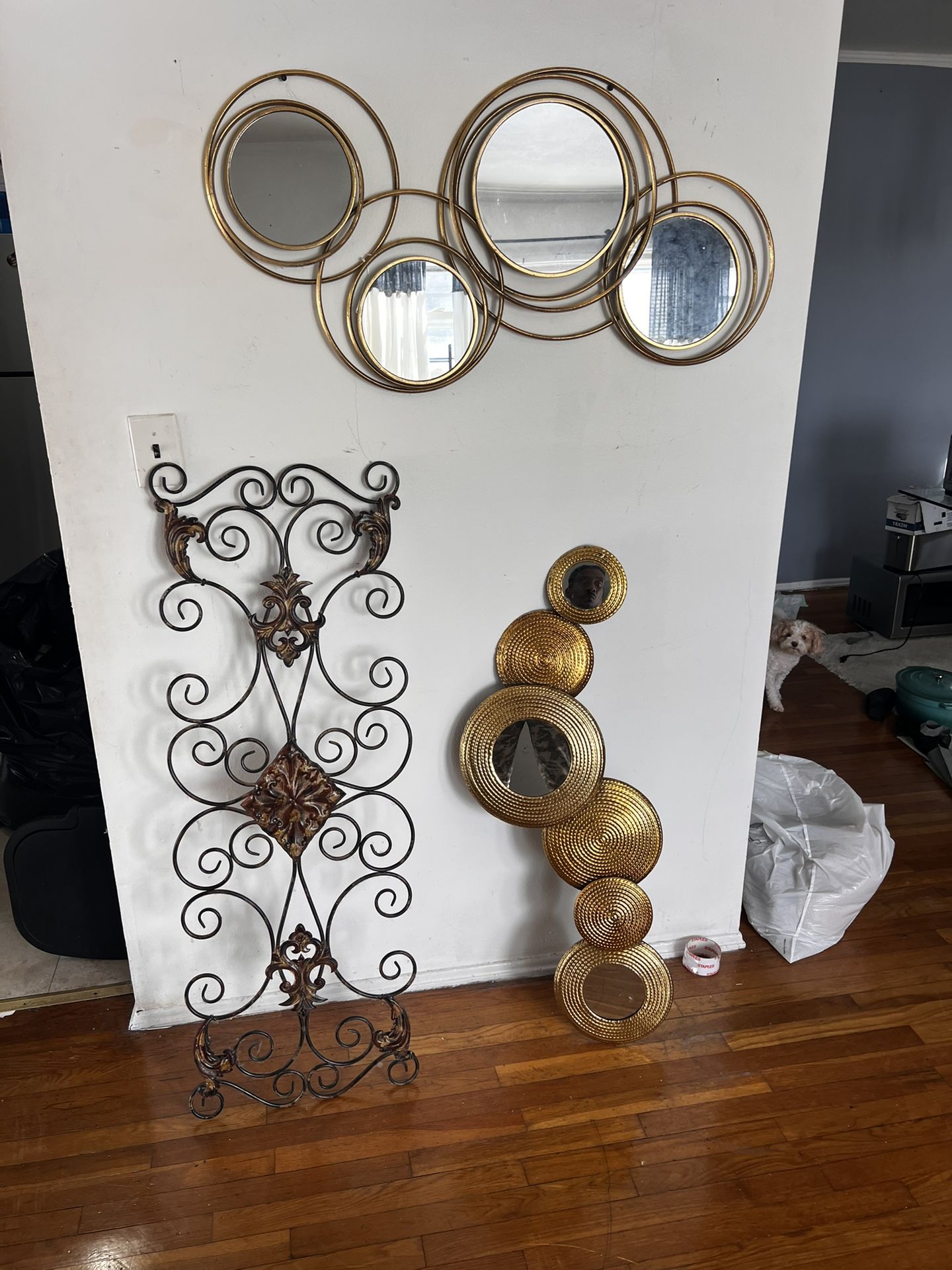 Metallic Wall Art Decorative 