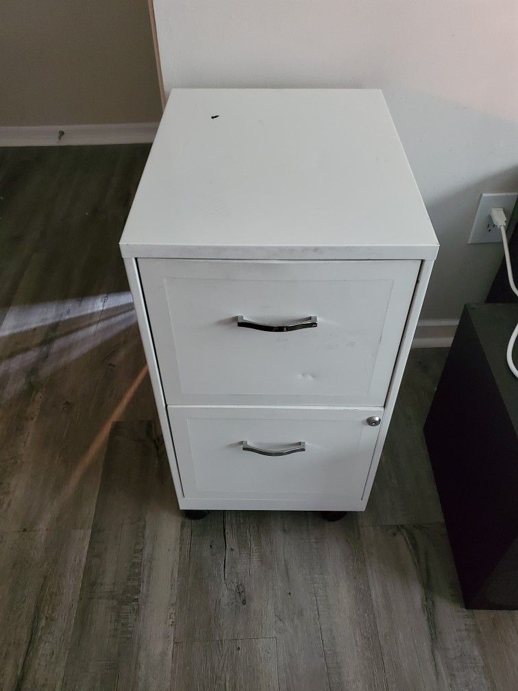 Beige File Cabinet