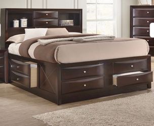 California King Bedframe and mattress