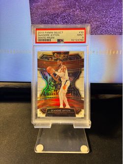 DeAndre Ayton Select White /249 Psa 9