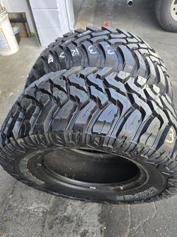 Only 2 Used Tires  Lt33x12.50r17
Terrain Grabber 
Cooper Discoverer 
$250.00 both