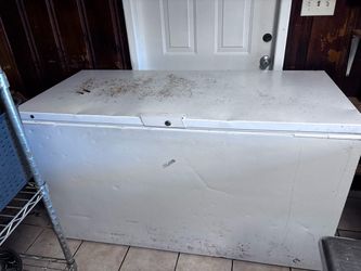 Large White Chest Freezer
