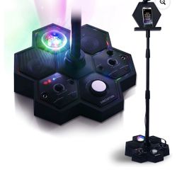 Singstation Performer Deluxe All-in-One Party System Karaoke System + Wireless Bluetooth Karaoke Mic