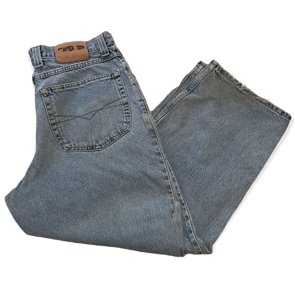 Beyond Baggy Jeans Anchor Blue Jeans Mens Vintage 90's