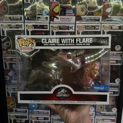 Claire With Flare Funko Pop Jurassic Park 