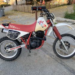 1986 Yamaha TT 600 Dirt bike 