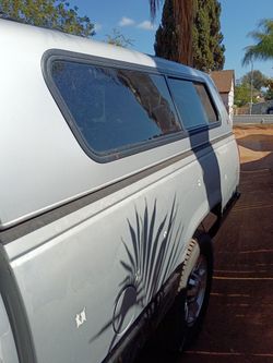 Leer long bed camper shell