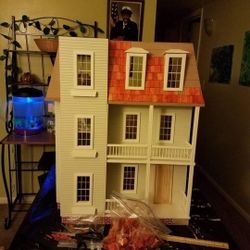 Hand Built Dollhouse 