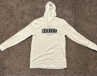 White Hurley long sleeve shirt