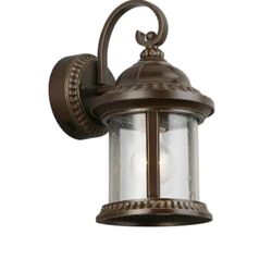 Cambridge Bronze Motion Sensing Outdoor Coach Light Sconce