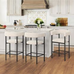 Set Of 3 Barstools Purchased On Amazon In March Of This Year