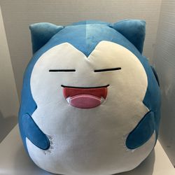 Squishmallows Pokemon 10 inch Snorlax Plush