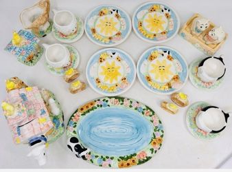 Vintage’94 Mercuries Farmhouse Tea Party Set