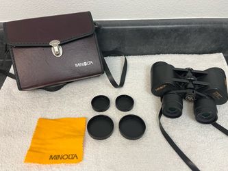 Vintage MINOLTA BINOCULARS — Standard Zoom — Mint Condition