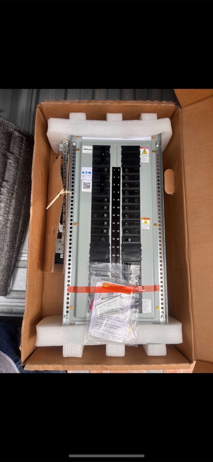 EATON Triface Electric Panel 225 Amp