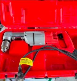 Milwaukee 7 Amp Corded 1/2 in. Corded Right-Angle Drill Kit with Hard Case. Retails $380 With Taxes!