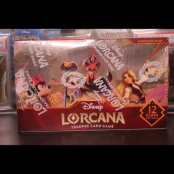 Disney Lorcana Reign Of Jafar Booster Box