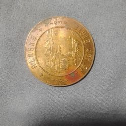 Vintage 1959 Alaska The 49th State Commemorative Trade Token