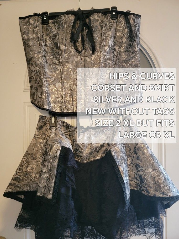 HIPS AND CURVES CORSET SET