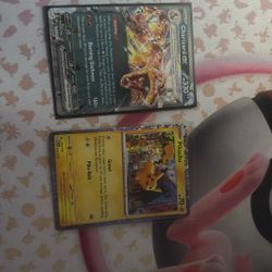 Charizard EX and PIKACHU in Mint Or Near Mint Condition