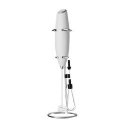  2 in 1 Milk Frother for Coffee - Durable Handheld Frother Electric Drink Mixer Handheld, Mini Electric Whisk for Coffee, Matcha, egss, etc (With Stan
