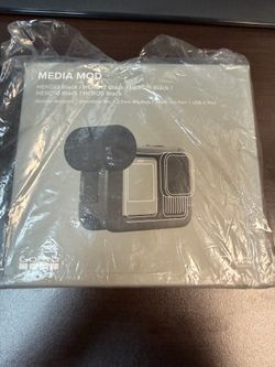 GoPro Media Mod for HERO13/12/11/10/9 Black – New Sealed
