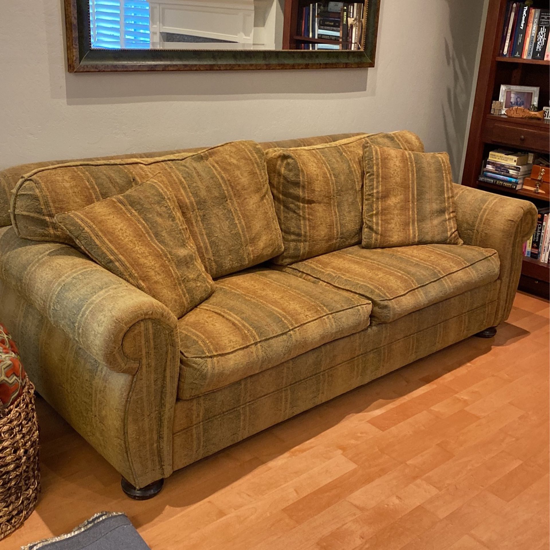 Sleeper Sofa, Chair & Ottoman