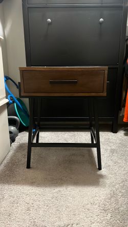 1 Night stand Solid Wood