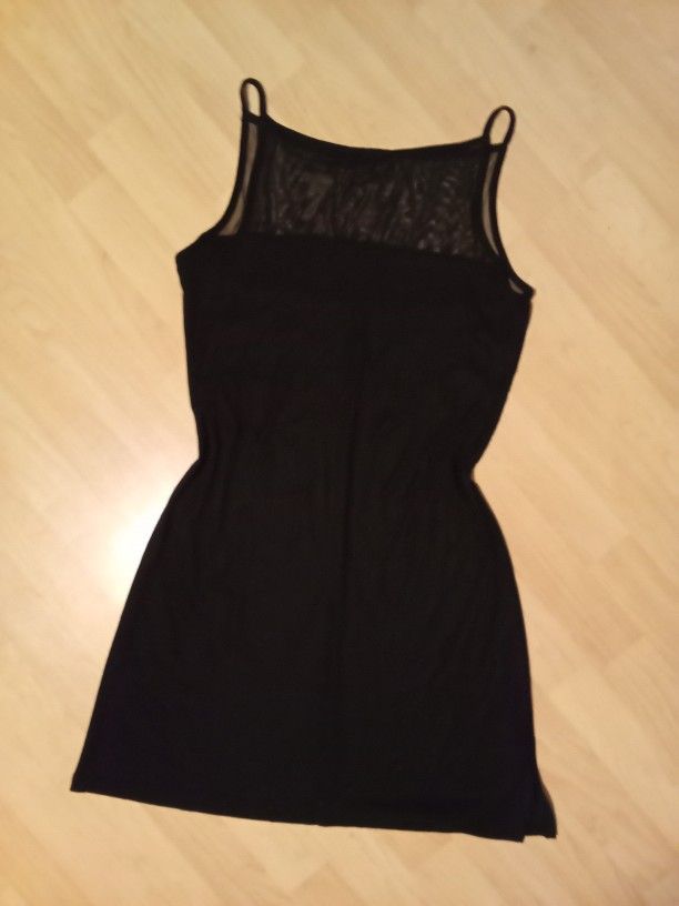Vintage Black Mini Dress 