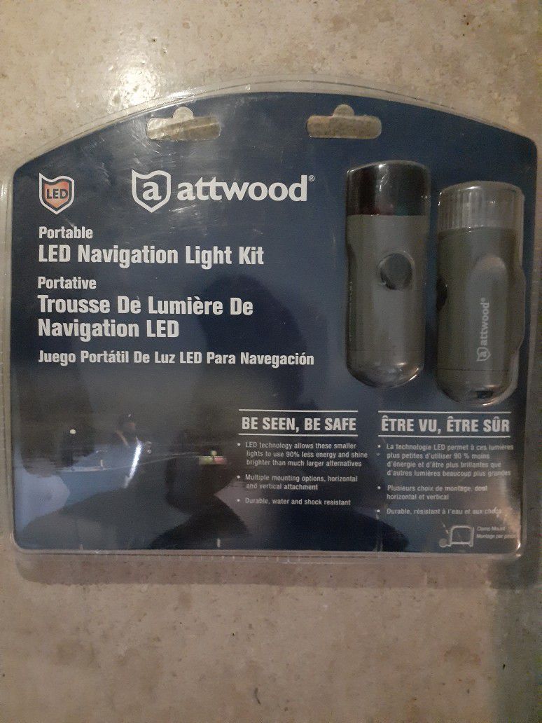 NEW Attwood Portable Boat Navigation Light Kit 