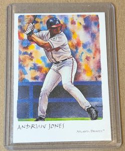 Andrew Jones collector card