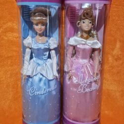 Disney Store Princess Dolls: Cinderella & Sleeping Beauty 