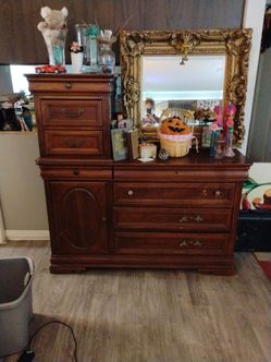 Antique solid wood dresser- everything must go!
