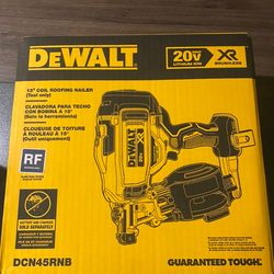 Dewalt cordless roofing nailer 20 V tool only