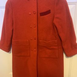 Vintage Girls Size 6 Coat