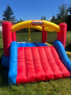 Little Tikes Jump 'n Slide Bouncer As Is