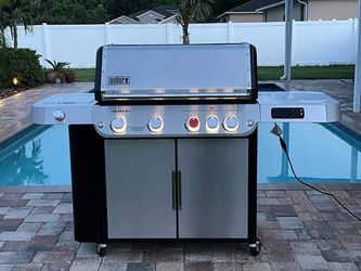 Weber Genesis S-435 Propane Grill (Stainless Steel) - With delivery