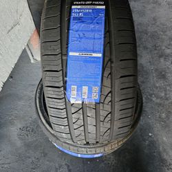 NEW!!! (TWO) 255 35 19 FORTUNE TIRES 