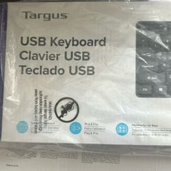 Brand New Targus USB Wired Keyboard – Model BUS0067
