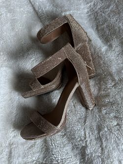 Rose Gold Diamond Heels