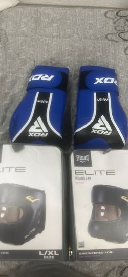 RDX Aura Boxing Gloves Blue