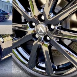 Rim Blackout And Caliper Painting 