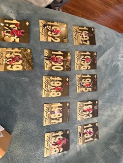 Complete set of 12 cards Michael Jordan Upper Deck 1995 'A Legend Is Born' Card