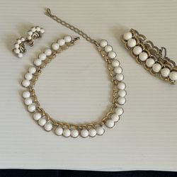 vintage Monet jewelry set