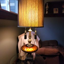 Vintage  Pair Of Lamps