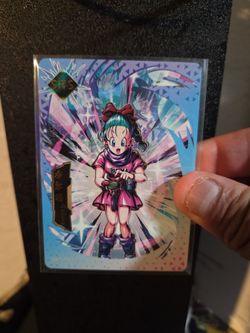 DBZ CCG Waffer card