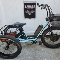 Sunbicycles Baja Fat Tire Electric Trike 