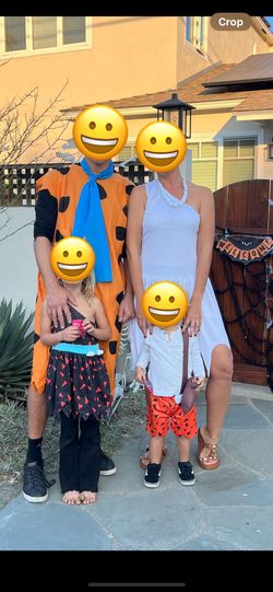Updated: Only Kids Available The Flintstones Family Costume - Sold Together Or Separated